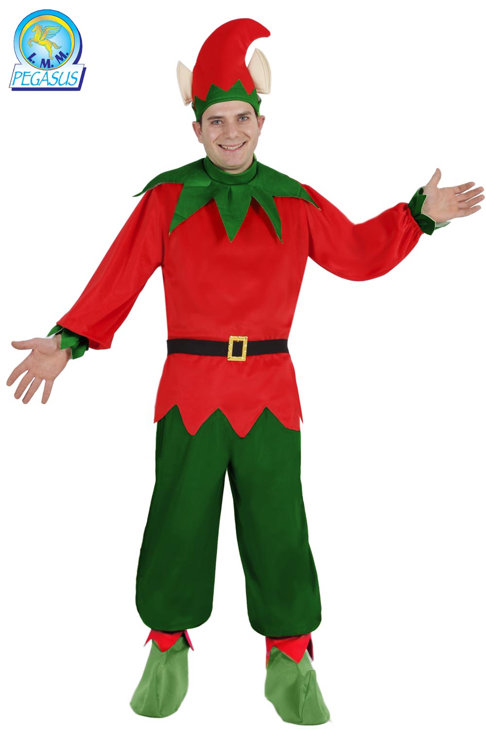 ELFO ADULTO DI BABBO NATALE PROFESSIONALE